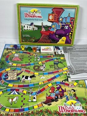 Dutch Wonderland Board Game Amusement Park Souvenir 2008 Lancaster PA